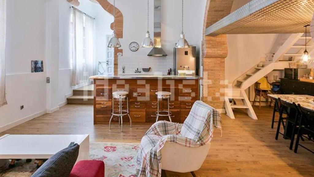 Cocina americana de Rosalía.