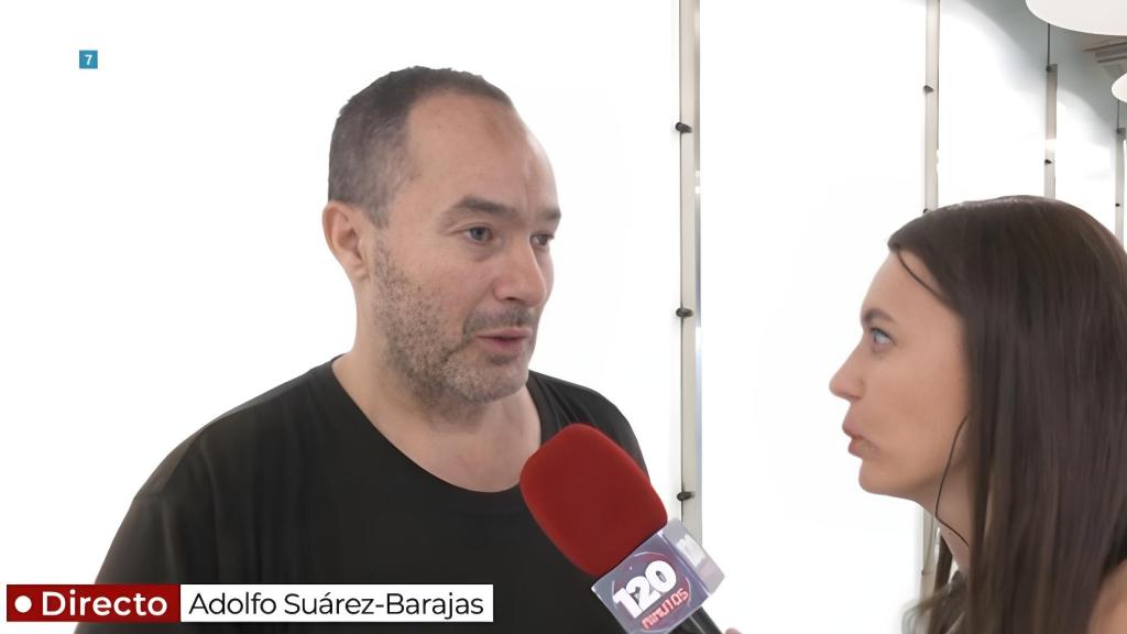 Abdul, indigente de Barajas, entrevistado en Telemadrid.