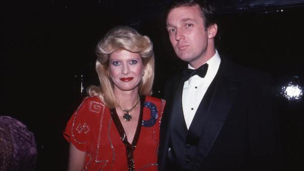 Ivana y Donald Trump en 1989.
