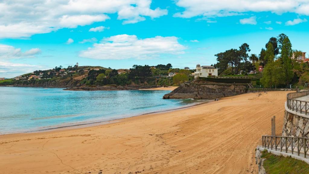 Playa de Mera, en Oleiros.