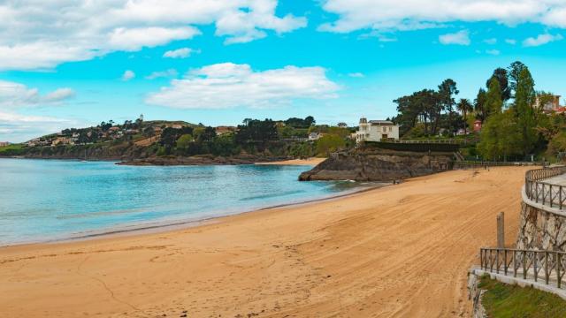Playa de Mera, en Oleiros.
