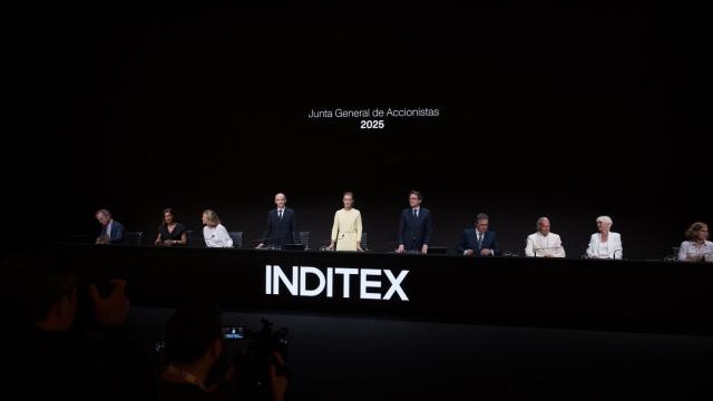 La presidenta de Inditex, Marta Ortega preside la Junta General de accionistas de Inditex.
