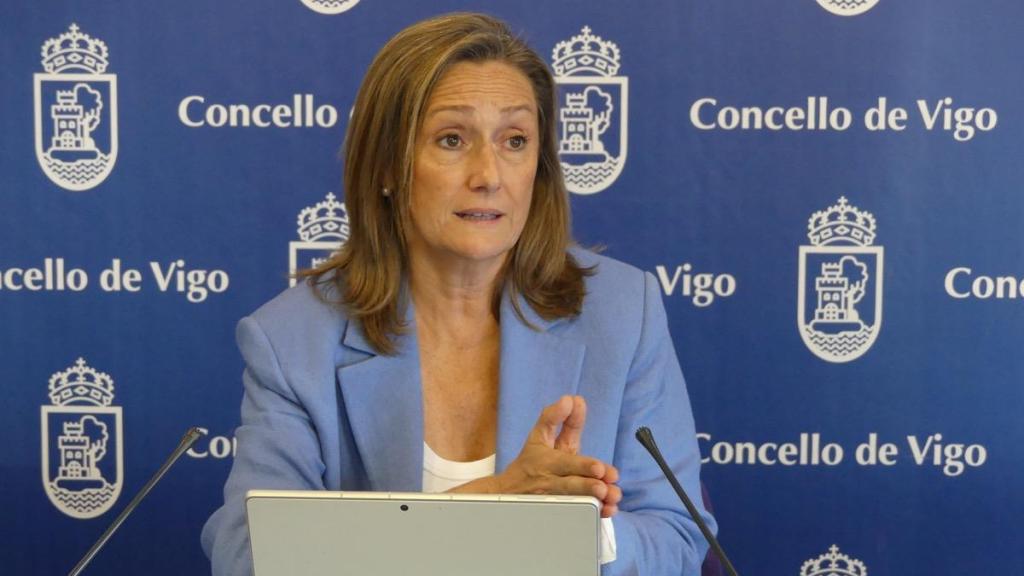 Presidenta del PP de Vigo, Luisa Sánchez
