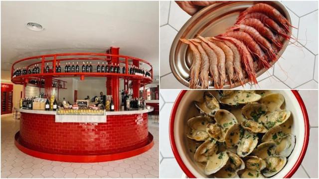 La marisquería Gamberro de Madrid.