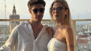 La 'influencer' Teresa Andrés Gonzalvo y su marido.