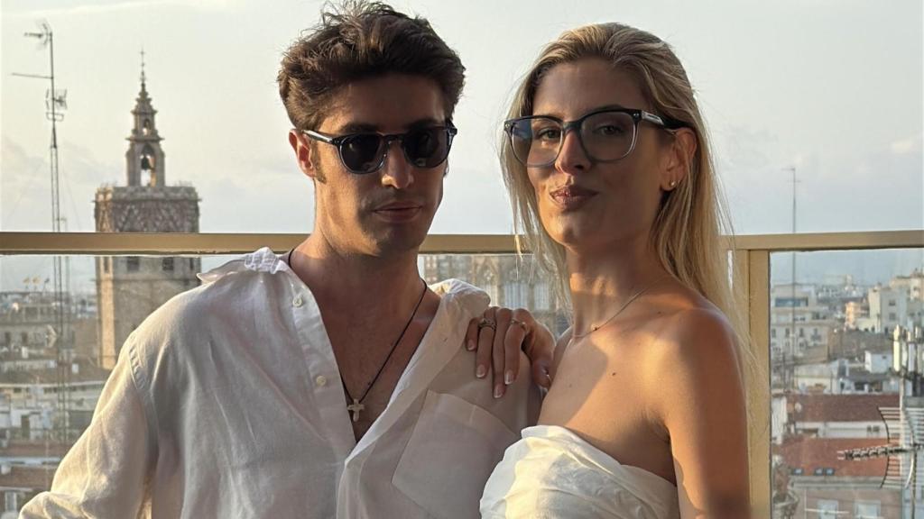 La 'influencer' Teresa Andrés Gonzalvo y su marido, Ignacio Ayllón.