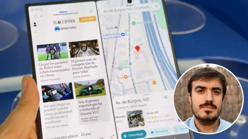 Chema Flores, experto en tecnología, desvela el mejor móvil plegable de España: Lo nunca visto, jubila ya tu tablet