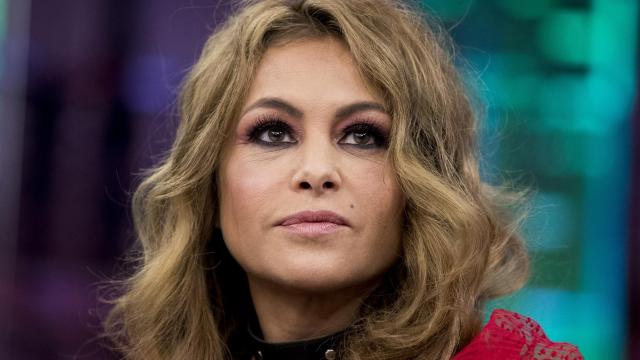Paulina Rubio, en 'El Hormiguero' en abril de 2019.