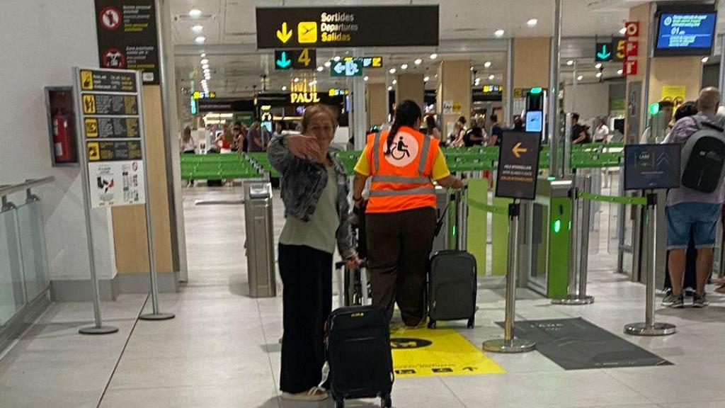 La última foto de Orlinda.