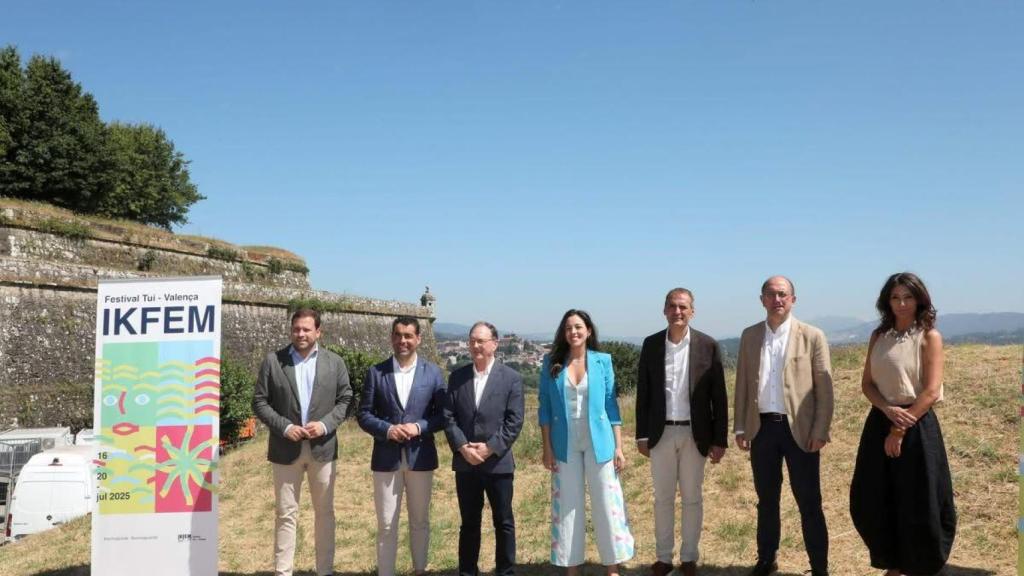 Presentación del festival Ikfem en Valença do Minho