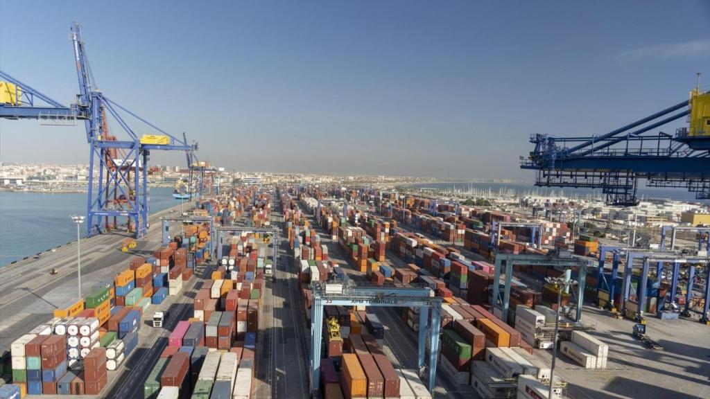 Terminal de contenedores Valenciaport. APV