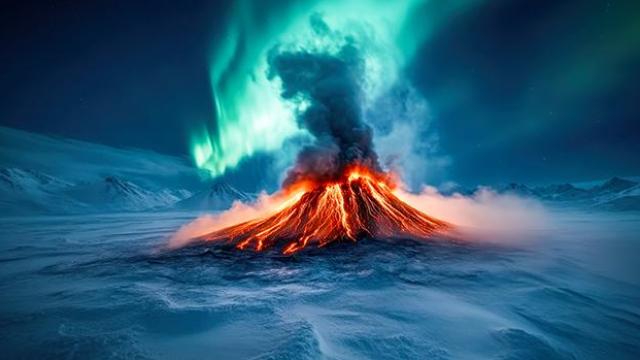 Isla Decepción, ubicada en el archipiélago de las Shetland del Sur