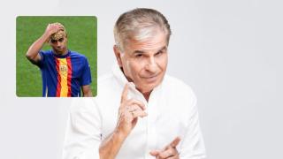 Lamine Yamal y Pedro Ruiz.