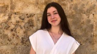 Teresa Sánchez Santos, mejor nota PAU de Salamanca 2025