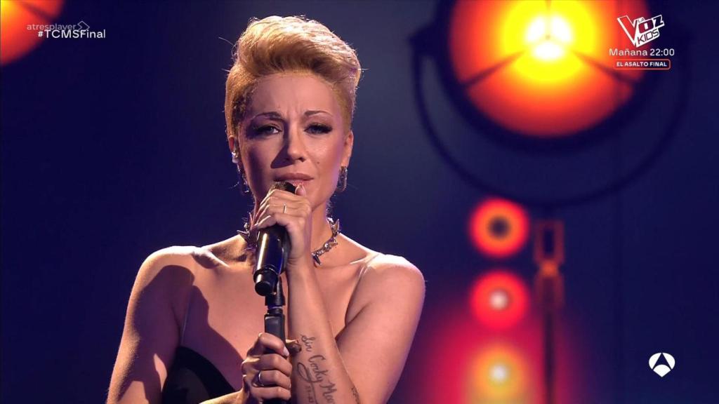 Gisela en la final de ‘Tu cara me suena’.