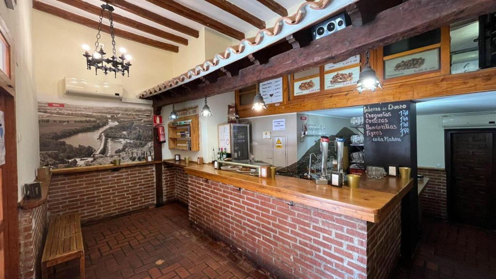 Interior del establecimiento hostelero.