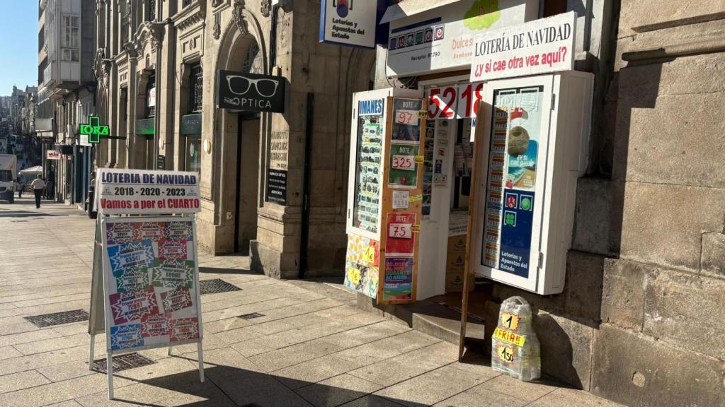 Administración de Lotería Porta do Sol, en Vigo.