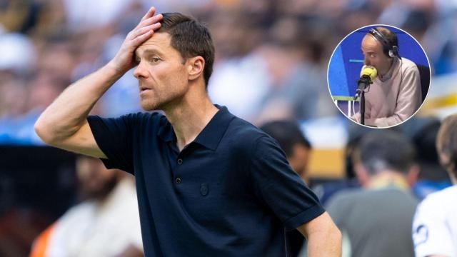 Xabi Alonso y Antón Meana.