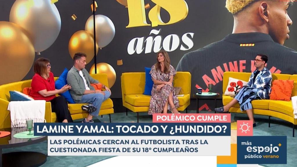 Colaboradores en 'Espejo Público'.