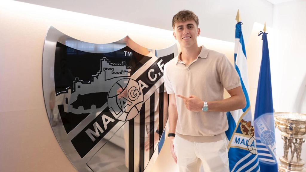 Adrián Niño, nuevo jugador del Málaga CF