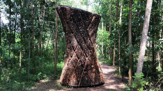 La torre de refrigeración adiabática AREP.