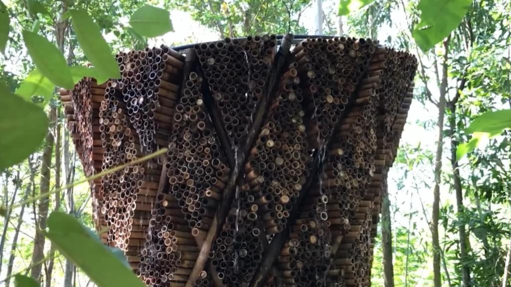 La torre de refrigeración adiabática AREP.