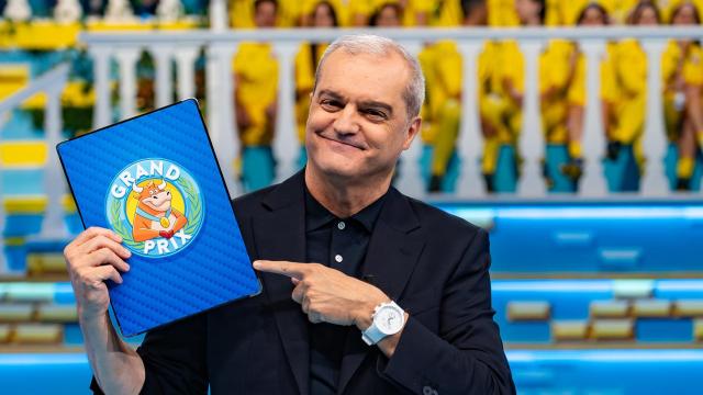 Ramón García, presentador de 'El Grand Prix'.