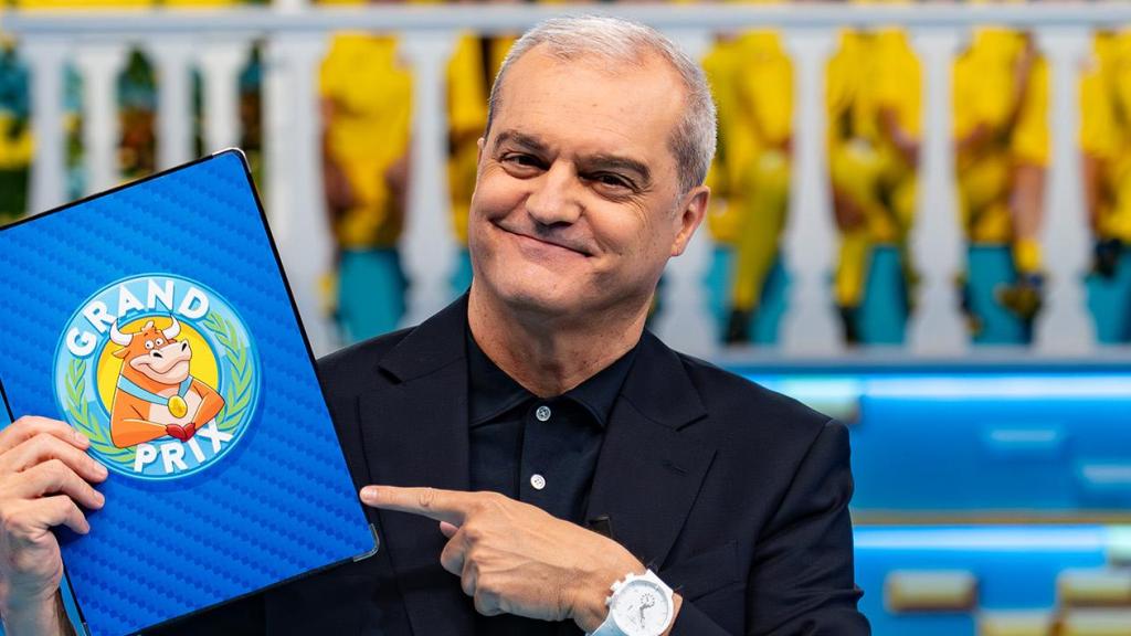 Ramón García, presentador de 'El Grand Prix'.