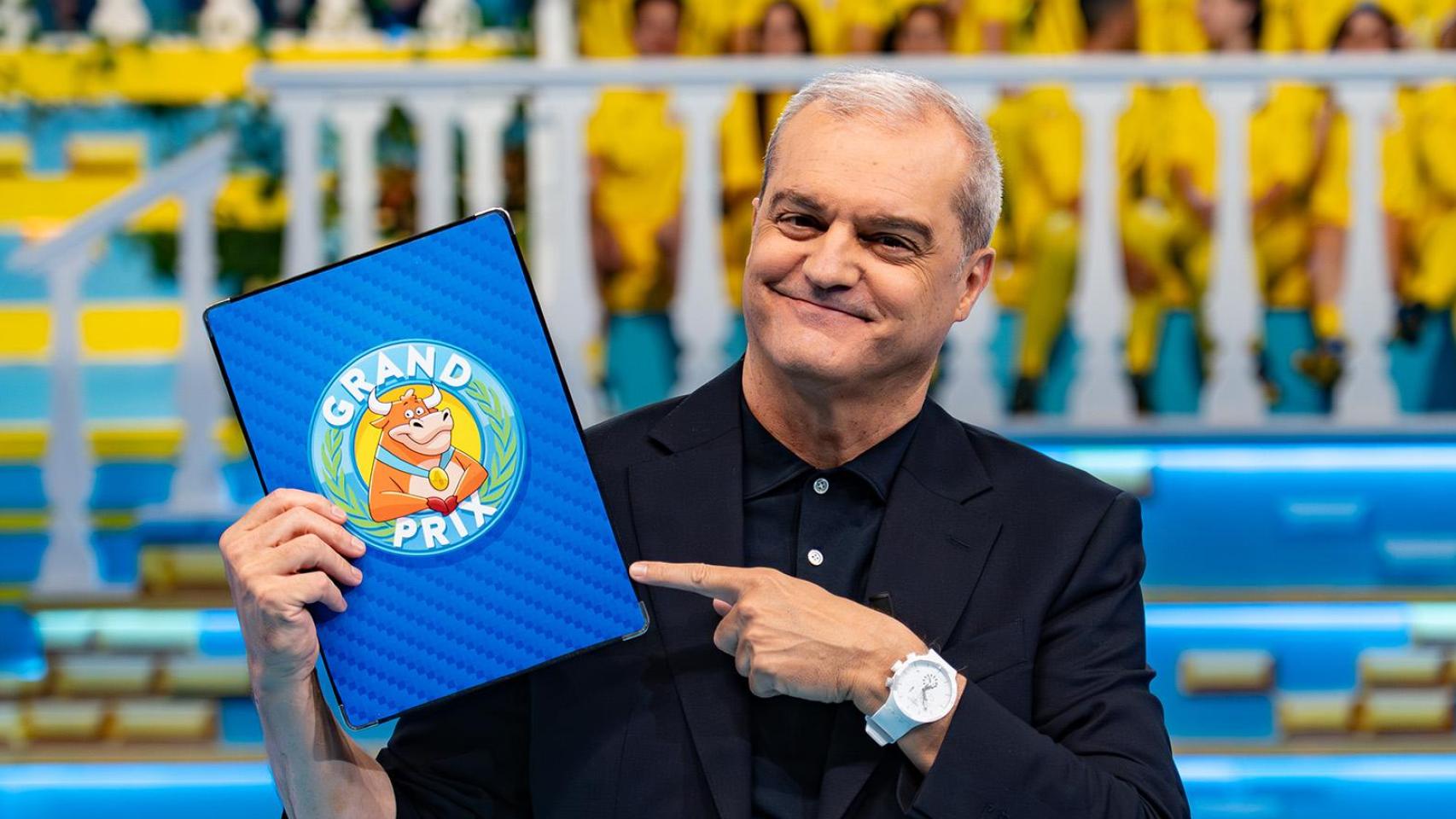 Ramón García, presentador de 'El Grand Prix'.