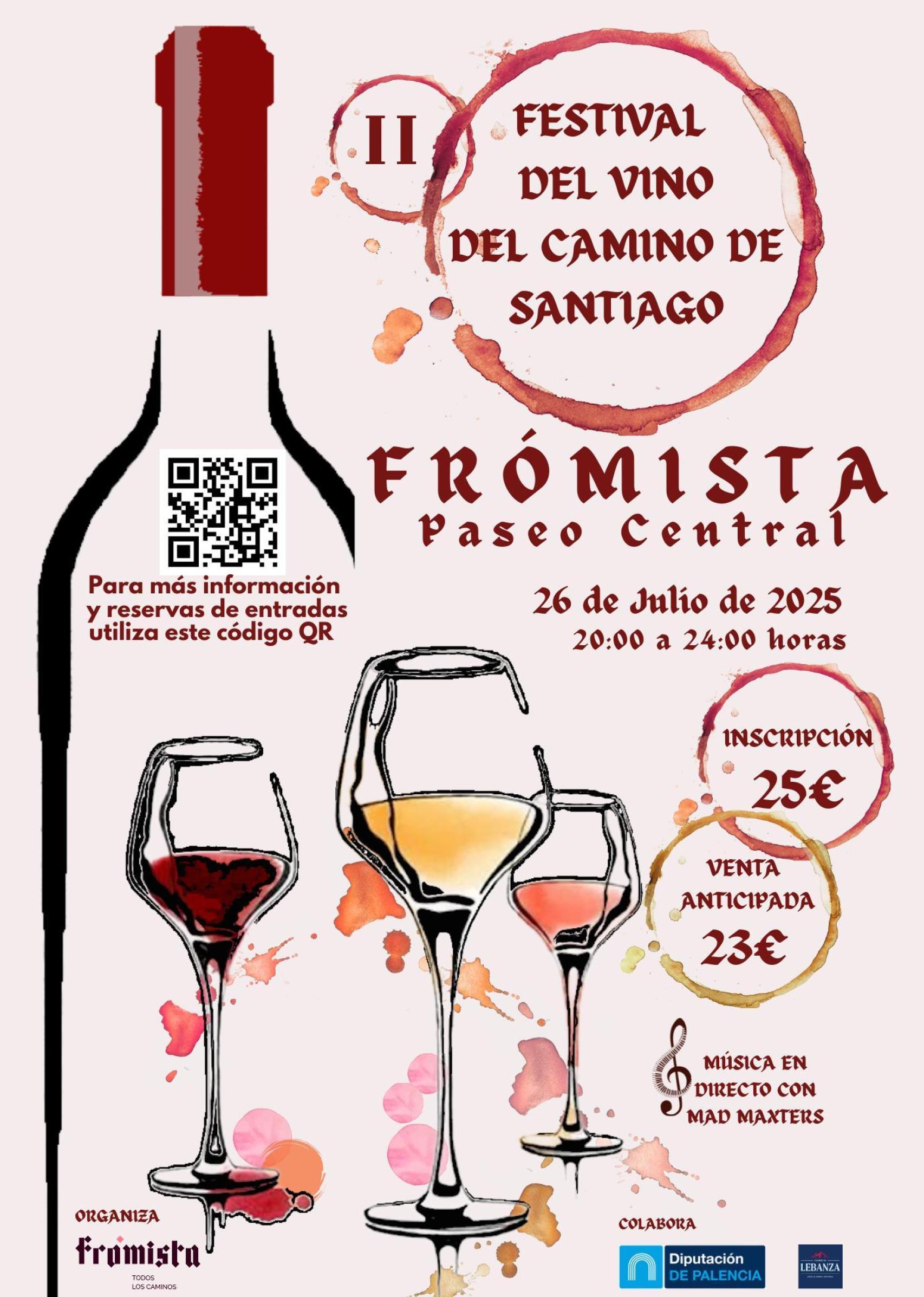 Festival del Vino del Camino de Santiago, en Frómista