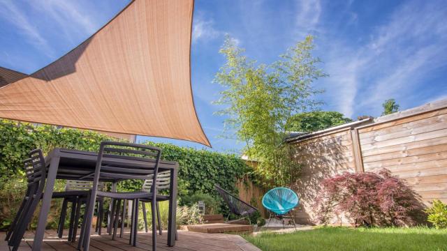 Una terraza.