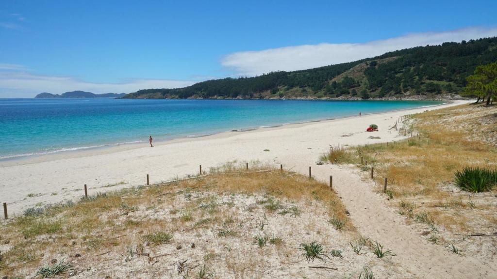 Una playa en Galicia