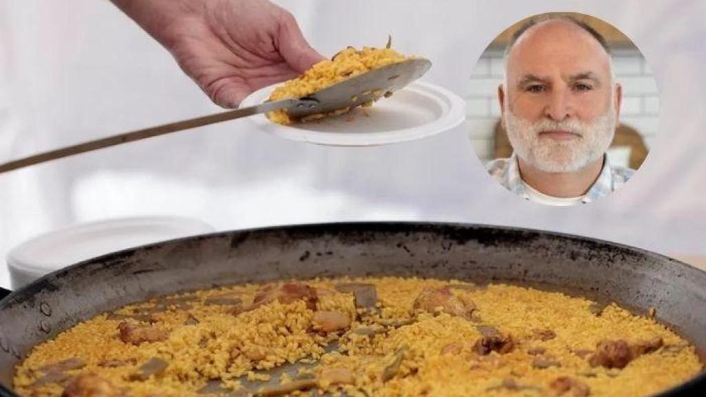 El chef José Andrés, contundente sobre la paella valenciana. EE