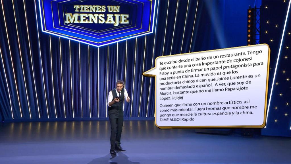 Dani Martínez en 'La noche del gran show'