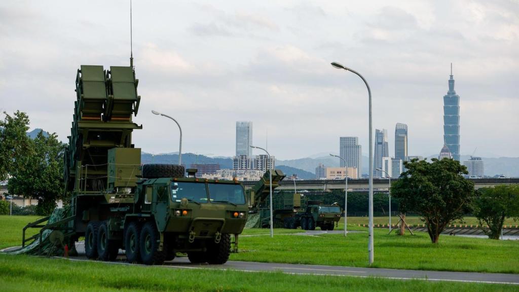 Sistema de defensa Patriot en Taipéi