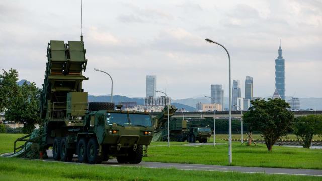Sistema de defensa Patriot en Taipéi