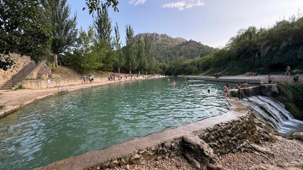 Piscina natural de Beceite.