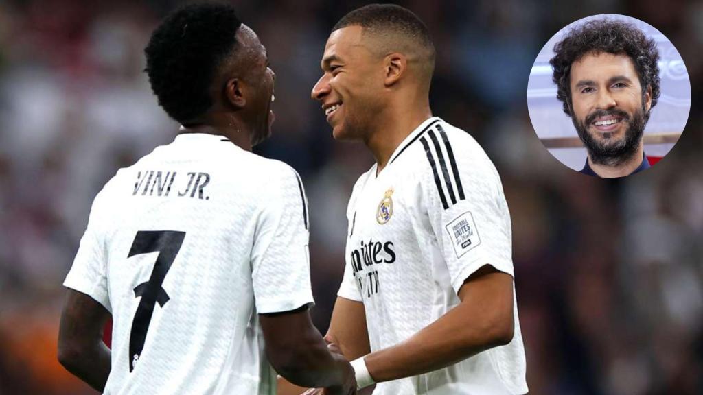 Mbappé y Vinicius junto a Luis García