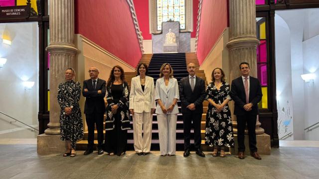 Acto de entrega las becas Severo Ochoa y María de Maetzu sin la presencia de Jorge Azcón y Rosa Bolea