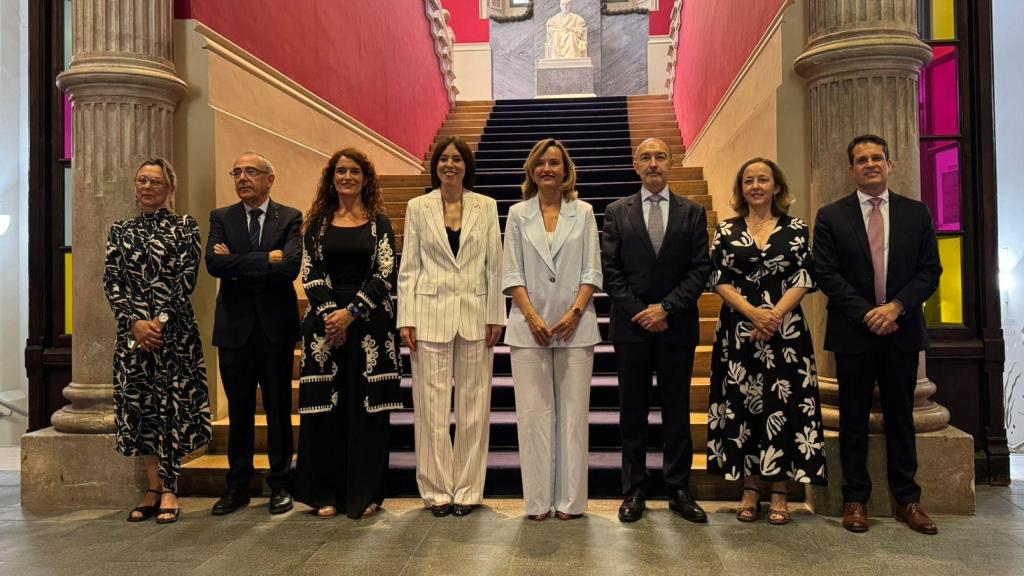 Acto de entrega las becas Severo Ochoa y María de Maetzu sin la presencia de Jorge Azcón y Rosa Bolea