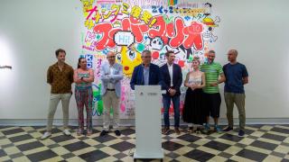 Presentación de la exposición de RARA, la Residencia en Villanueva del Rosario de la Térmica.