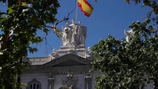 Fachada del Tribunal Supremo.