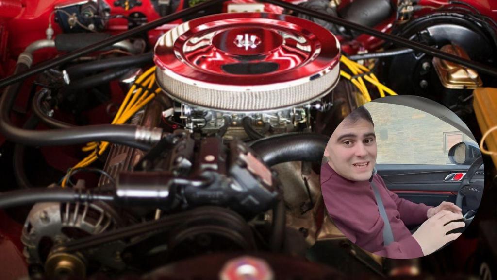 Composición de un motor y Pedro Orellana.