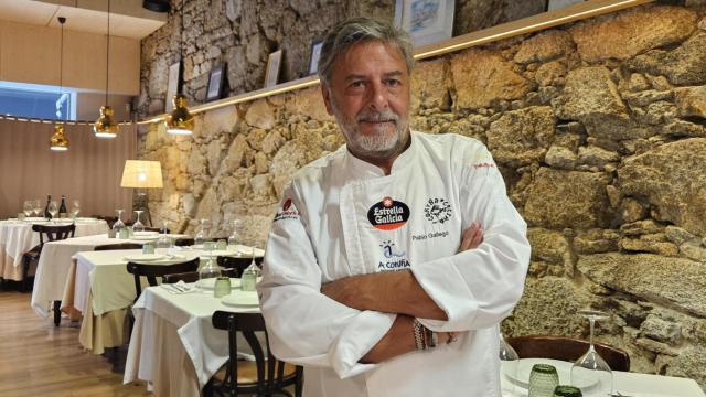 El cocinero Pablo Gallego.
