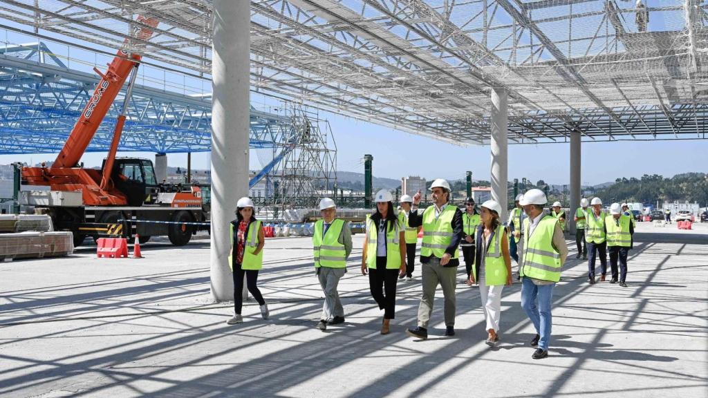 La Xunta confirma que las obras de la estación intermodal de A Coruña finalizarán a finales de año