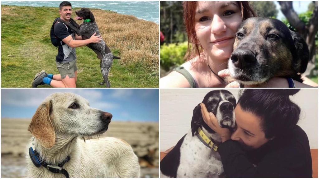 Ikaki Álvarez y 'Chanclas', Mariana García y 'Yoli', 'Phoebe' y Carmen Barros y 'Jacky'.