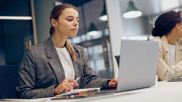 Una estudiante, en una imagen de archivo