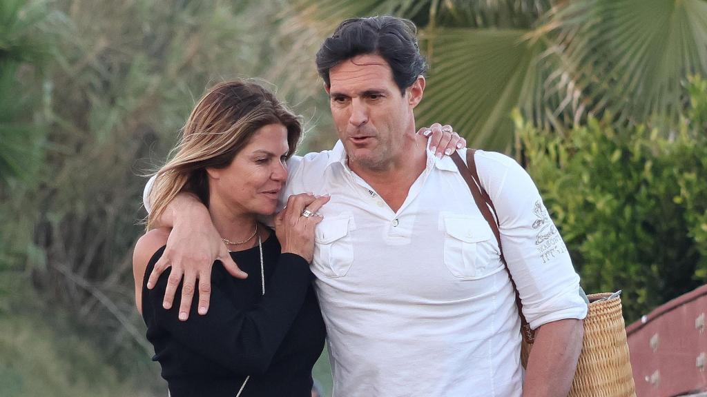 Makoke y Gonzalo Fernández, en Marbella en 2024.