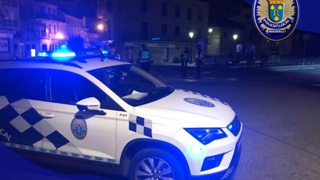 Imagen de un coche de la Policía Local de Redondela