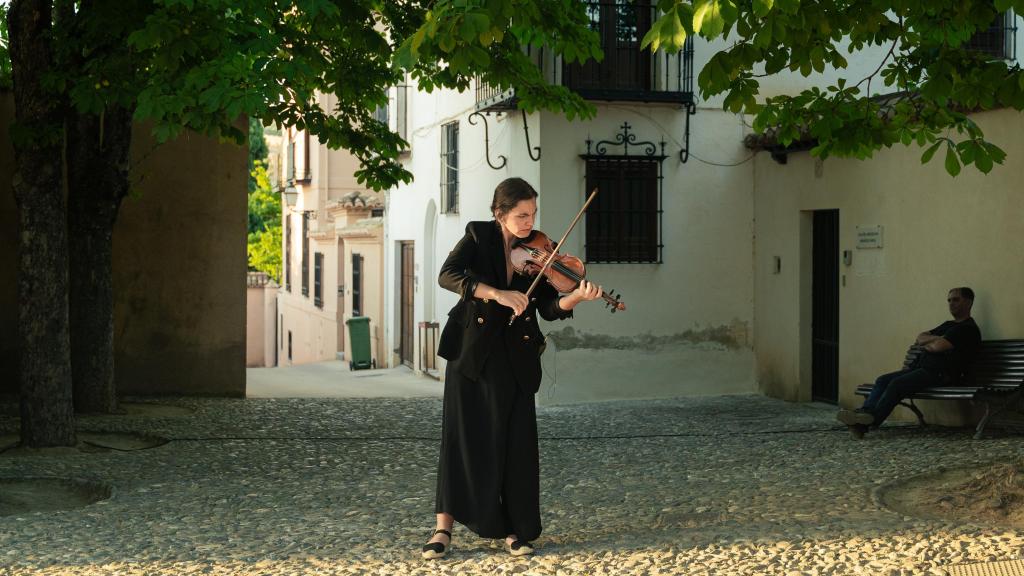 La violinista Graci del Saz.